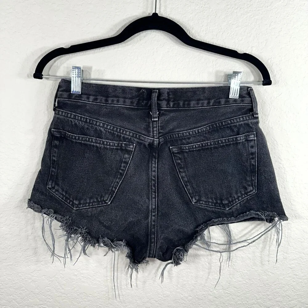 AGOLDE Parker Vintage Cut Off Short in Tidal - Picture 3 of 10
